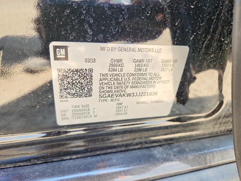 2018 BUICK ENCLAVE ESSENCE 13