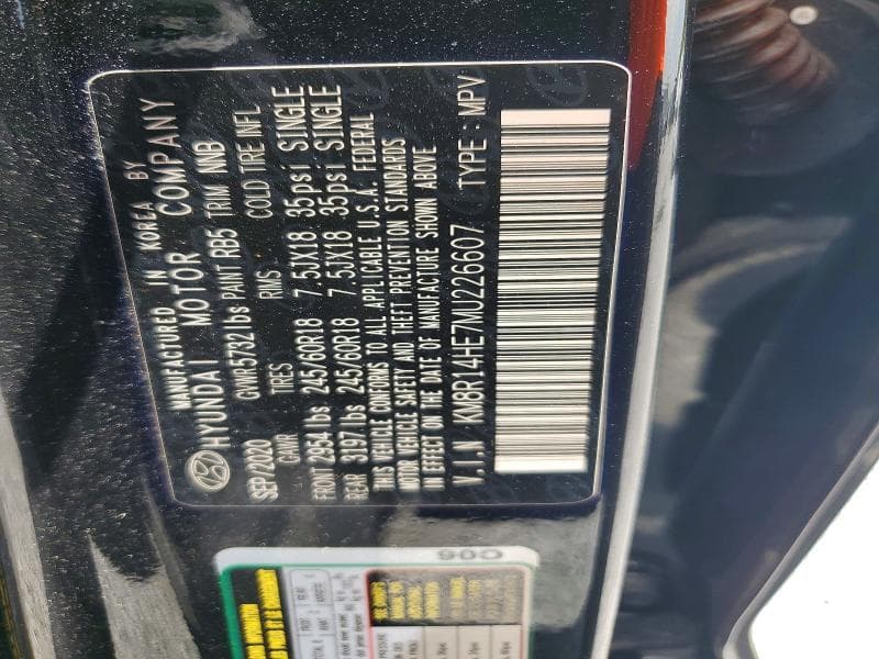 2021 HYUNDAI PALISADE SE 13