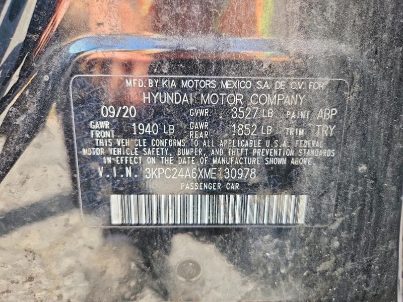 2021 HYUNDAI ACCENT SE 13
