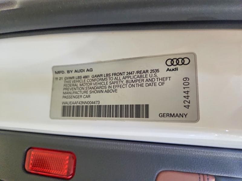 2022 AUDI A4 PREMIUM PLUS 45 13