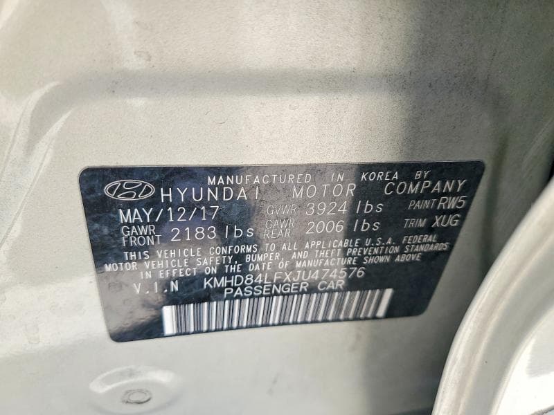 2018 HYUNDAI ELANTRA SEL 12