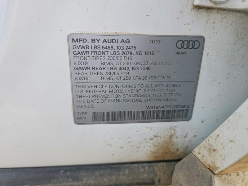 2018 AUDI Q5 PREMIUM PLUS PREMIUM PLUS 13