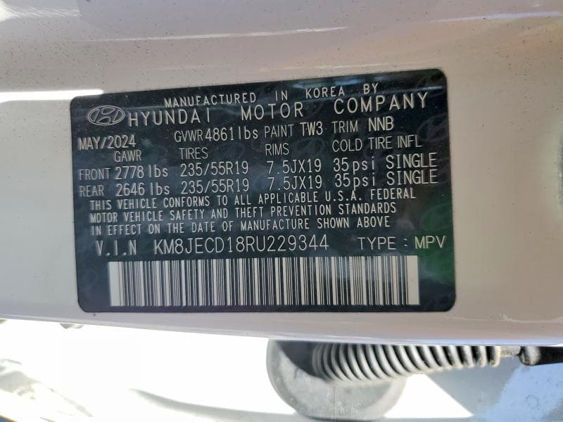 2024 HYUNDAI TUCSON LIMITED 13