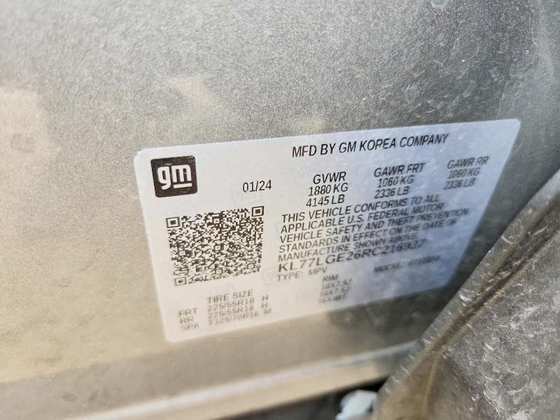 2024 CHEVROLET TRAX 1RS 12