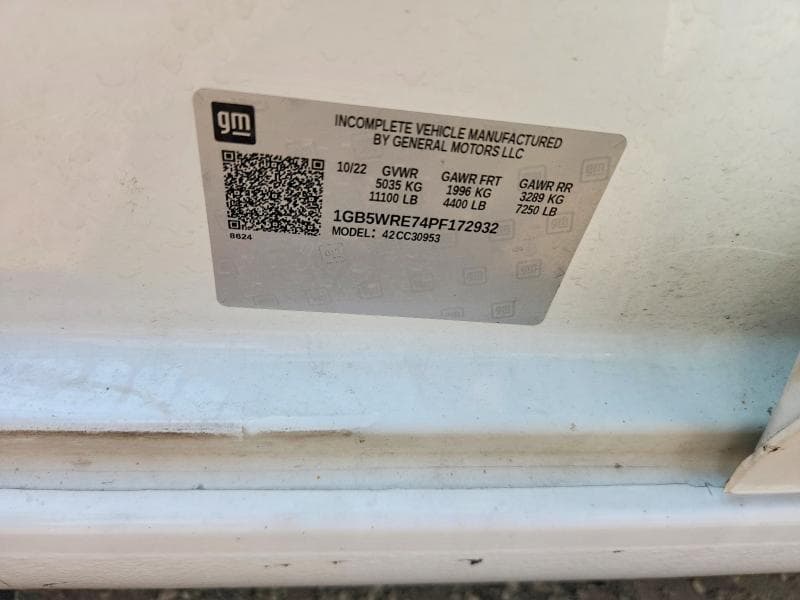 2023 CHEVROLET SILVERADO C3500 C3500 12