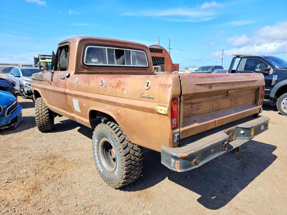 1972 FORD F100 SERIES 2