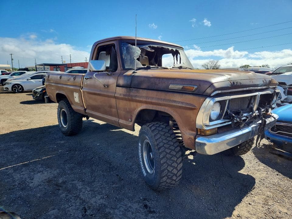 1972 FORD F100 SERIES 4
