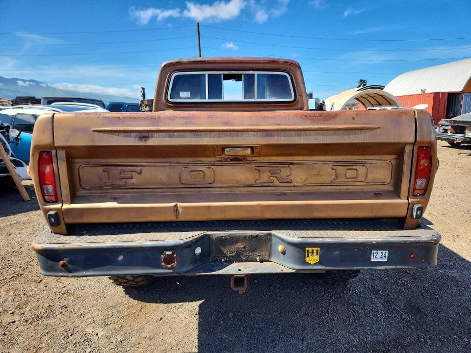 1972 FORD F100 SERIES 6
