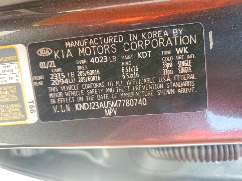 2021 KIA SOUL S S 12