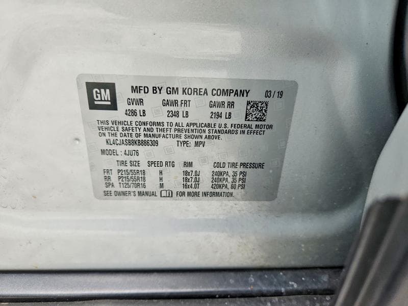 2019 BUICK ENCORE 13