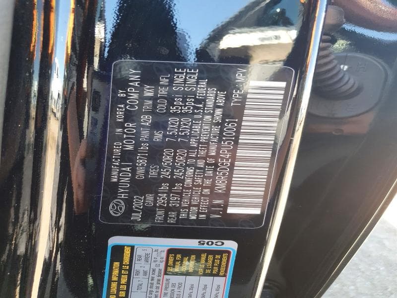 2023 HYUNDAI PALISADE LIMITED 13