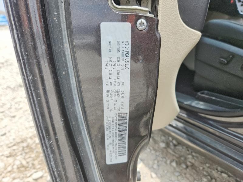 2018 DODGE GRAND CARAVAN SXT 12