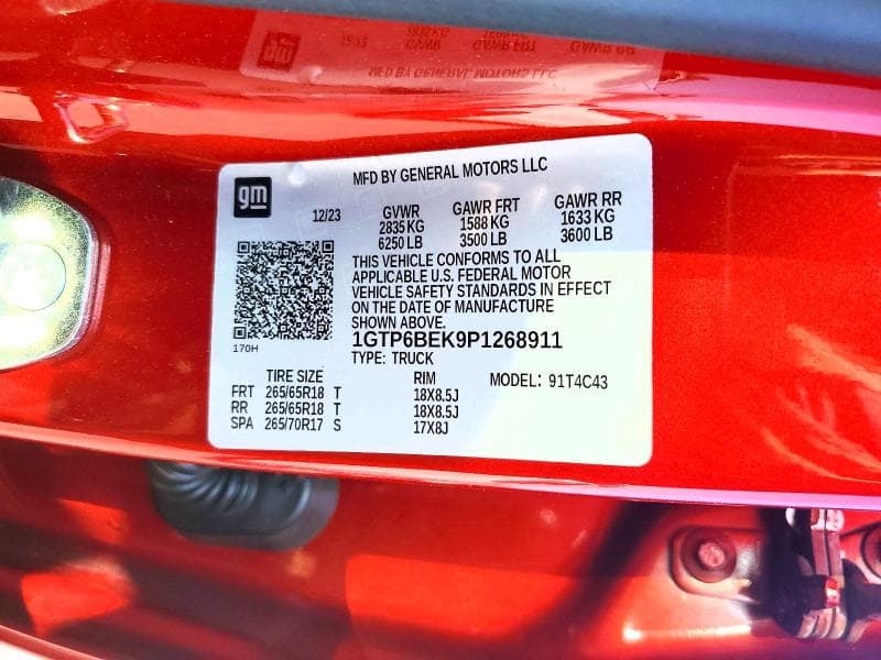 2023 GMC CANYON ELEVATION 12