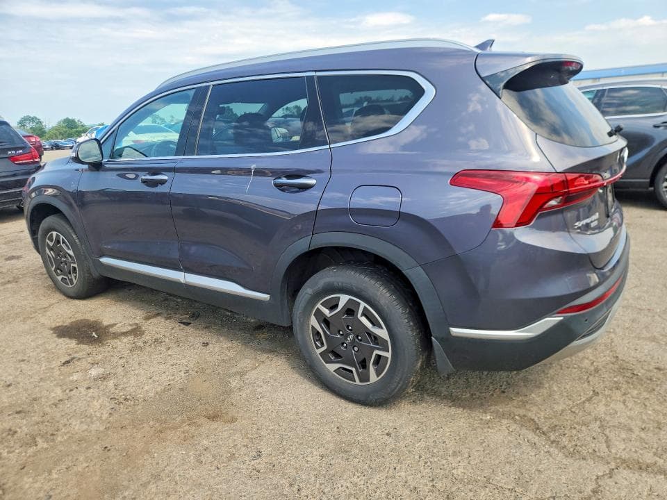2022 HYUNDAI SANTA FE BLUE 2