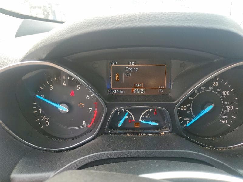 2017 FORD ESCAPE TITANIUM TITANIUM 9