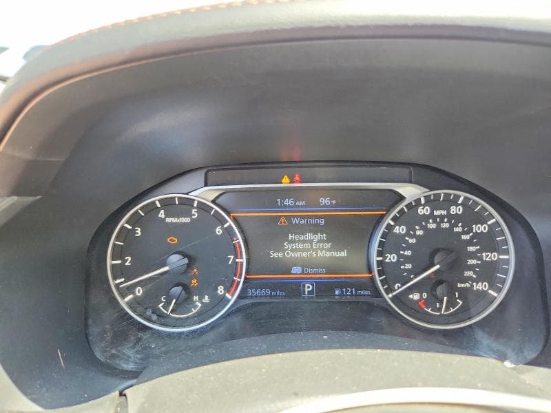 2020 NISSAN ALTIMA SR SR 9