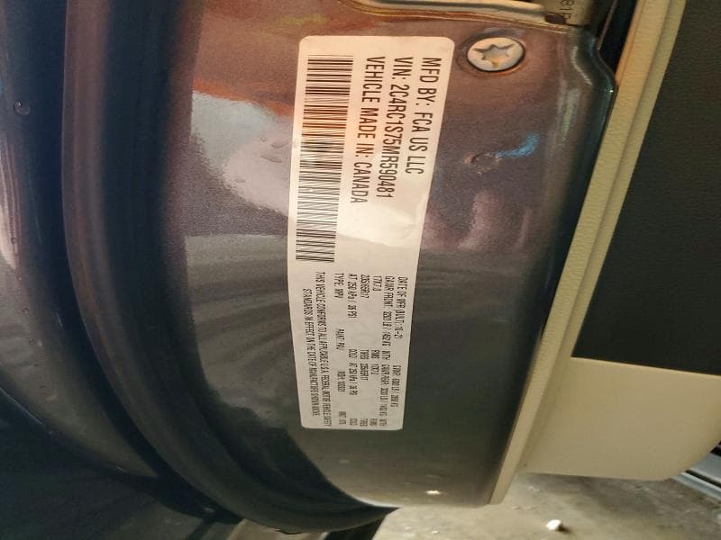 2021 CHRYSLER PACIFICA HYBRID LIMITED 13