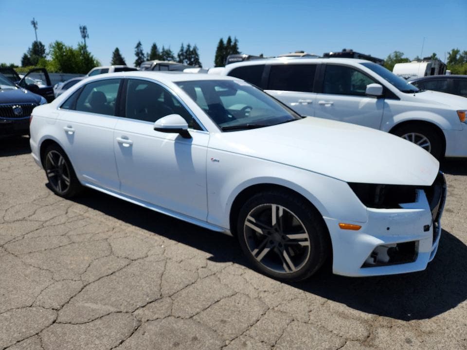 2018 AUDI A4 PREMIUM PLUS PREMIUM PLUS 4