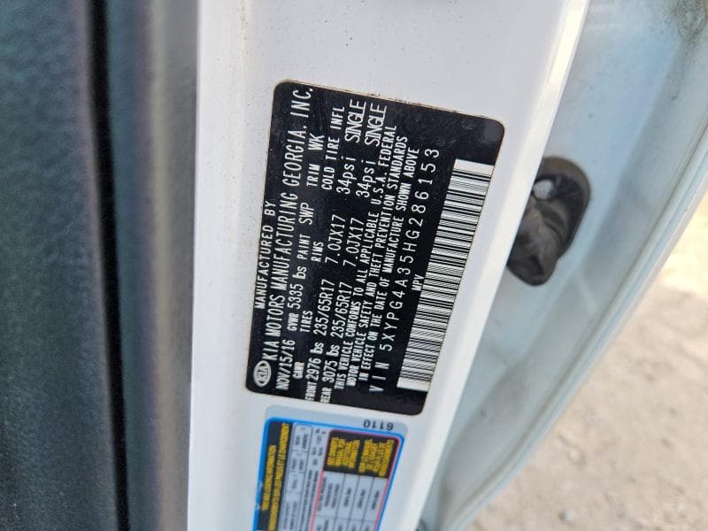 2017 KIA SORENTO LX LX 13