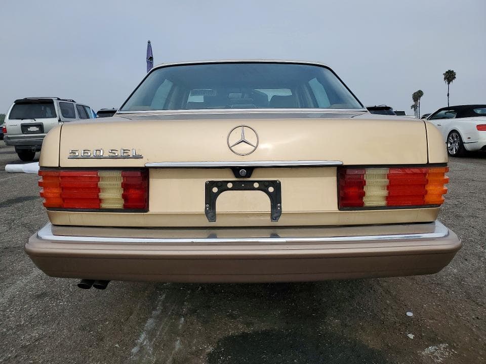 1986 MERCEDES-BENZ 560 SEL SEL 6