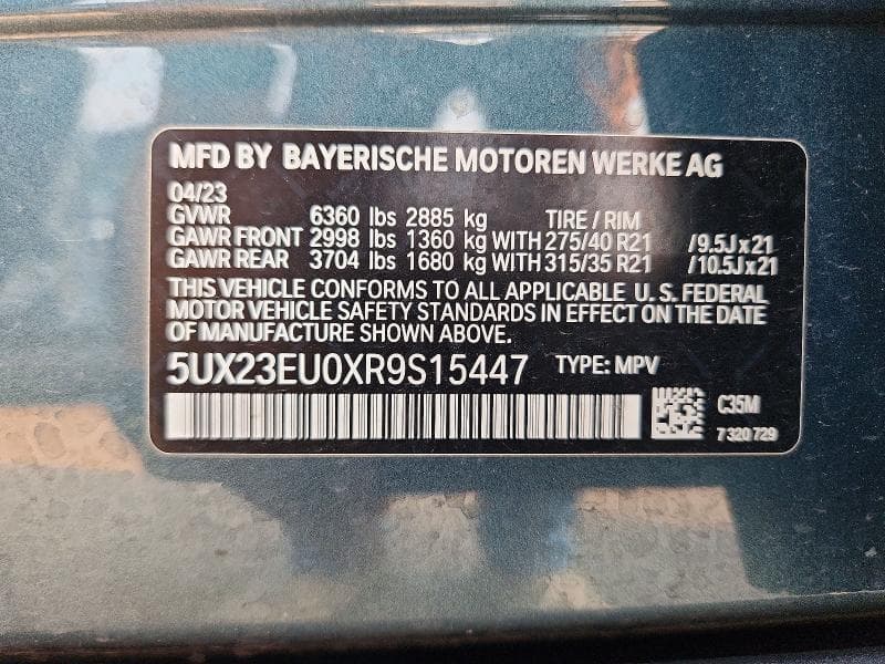 2024 BMW X5 XDRIVE40I XDRIVE40I 14