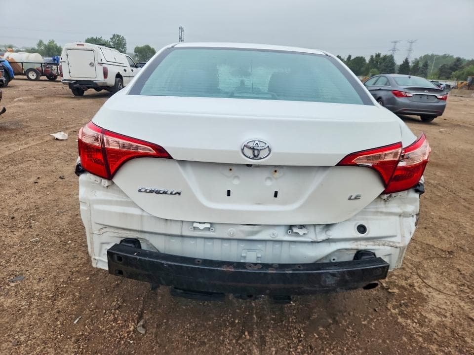 2017 TOYOTA COROLLA LE LE 6