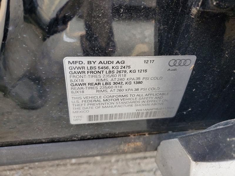2018 AUDI Q5 PREMIUM 12