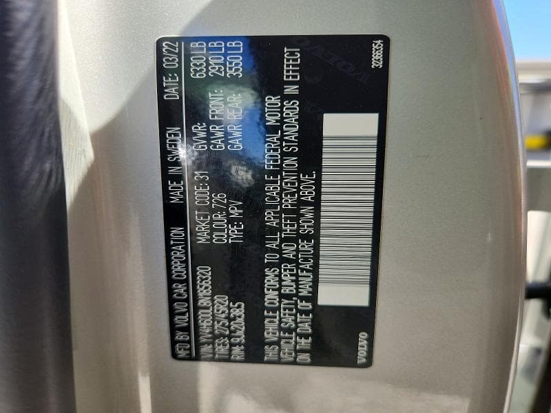 2022 VOLVO XC90 T8 RECHARGE INSCRIPTION 14