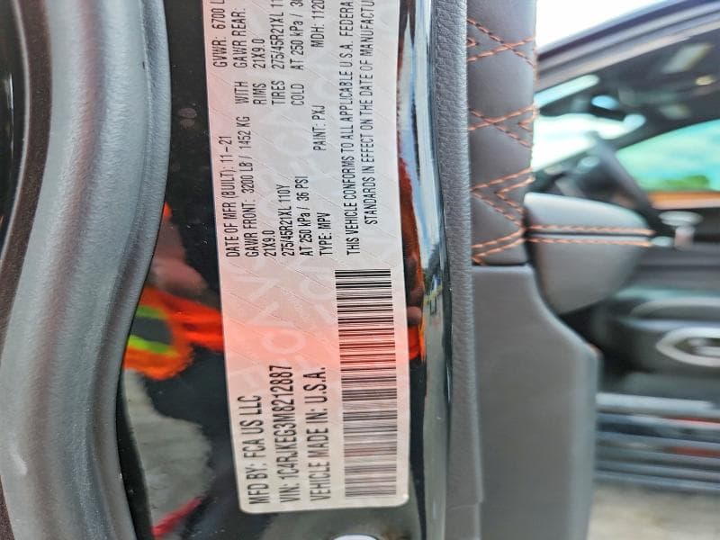2021 JEEP GRAND CHEROKEE L SUMMIT L SUMMIT 14
