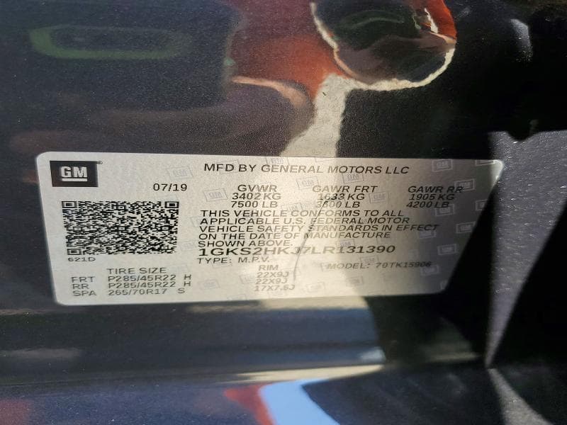 2020 GMC YUKON XL DENALI 14