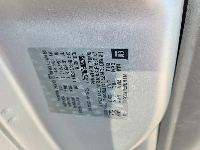 2017 CHEVROLET EXPRESS G3500 LS LS 13