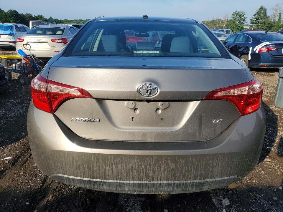 2017 TOYOTA COROLLA LE LE 6