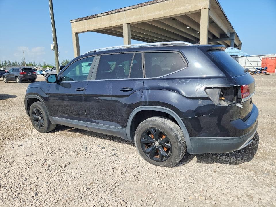 2018 VOLKSWAGEN ATLAS S S 2