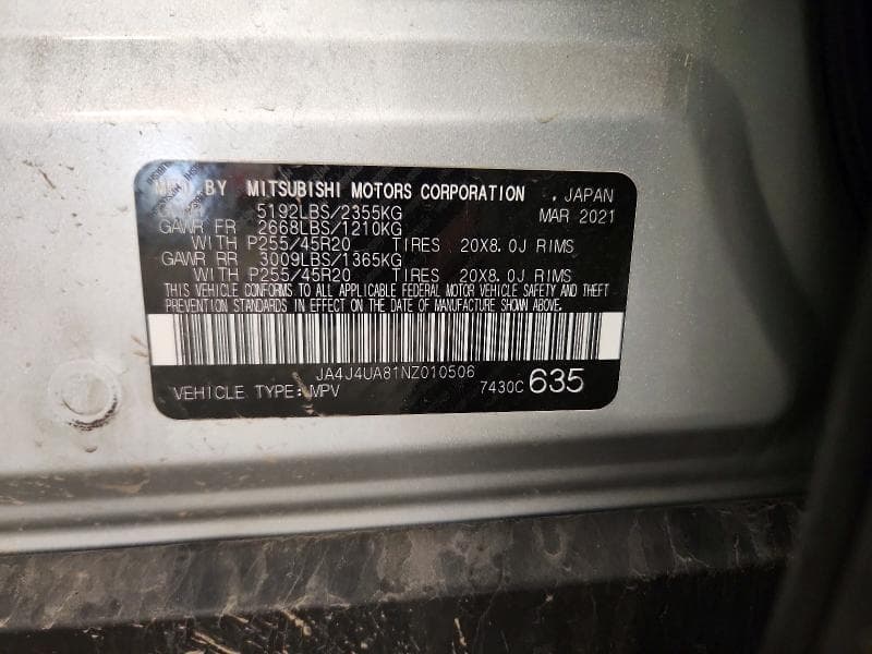 2022 MITSUBISHI OUTLANDER SE 13