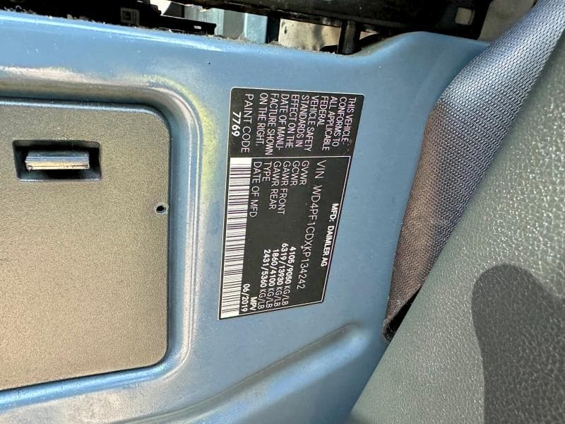 2019 MERCEDES-BENZ SPRINTER 2500/3500 10