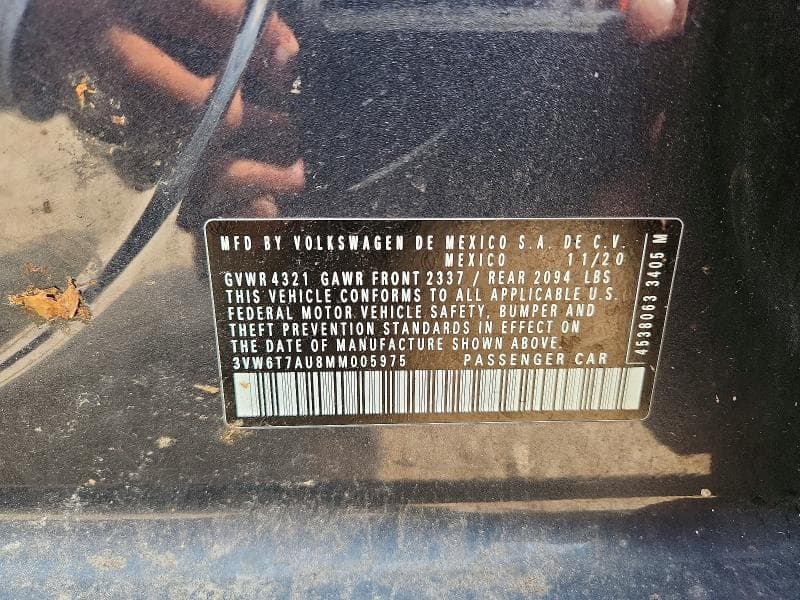 2021 VOLKSWAGEN GTI S 12