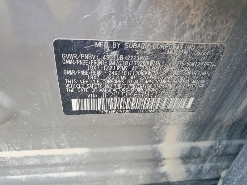 2025 SUBARU FORESTER SPORT SPORT 13