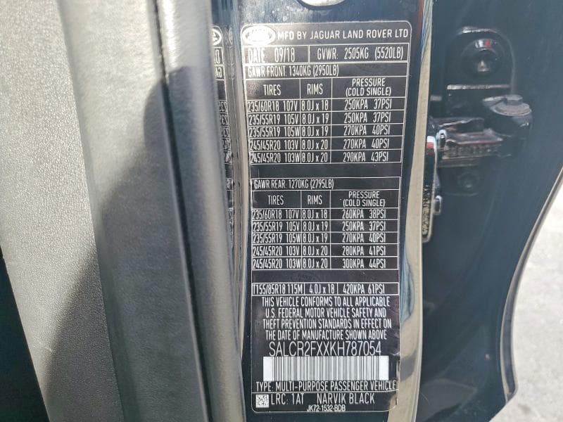 2019 LAND ROVER DISCOVERY SPORT HSE HSE 13