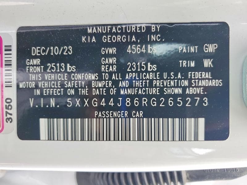 2024 KIA K5 GT 12