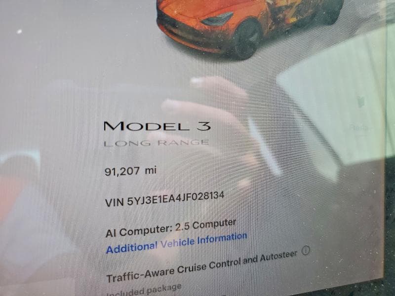 2018 TESLA MODEL 3 9