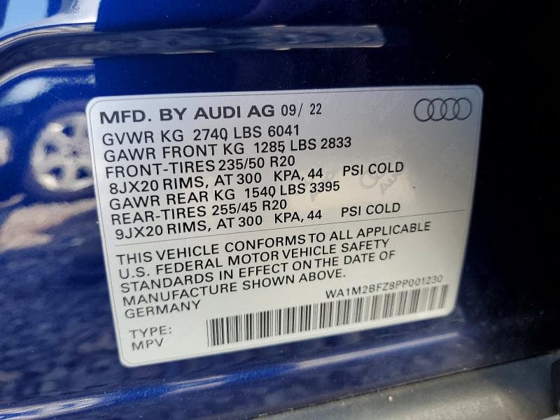 2023 AUDI Q4 E-TRON PRESTIGE 13