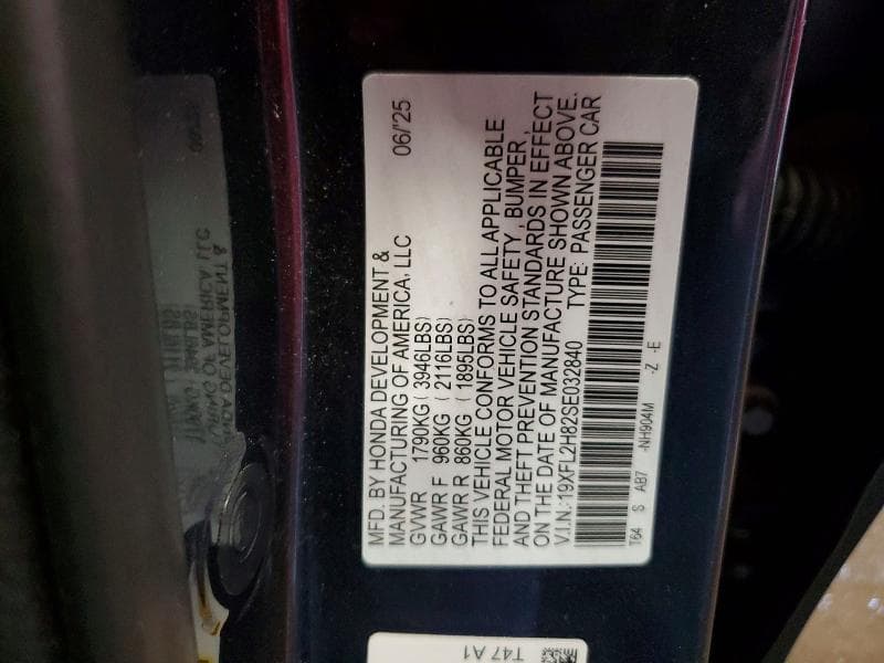 2025 HONDA CIVIC SPORT 13