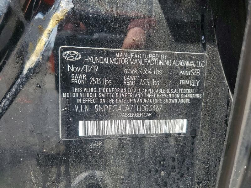 2020 HYUNDAI SONATA 12