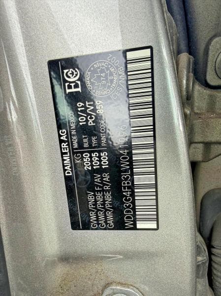 2020 MERCEDES-BENZ A 220 4MATIC 220 4MATIC 10