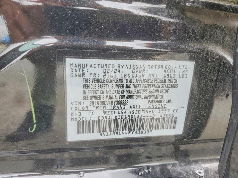 2024 NISSAN SENTRA SV 12