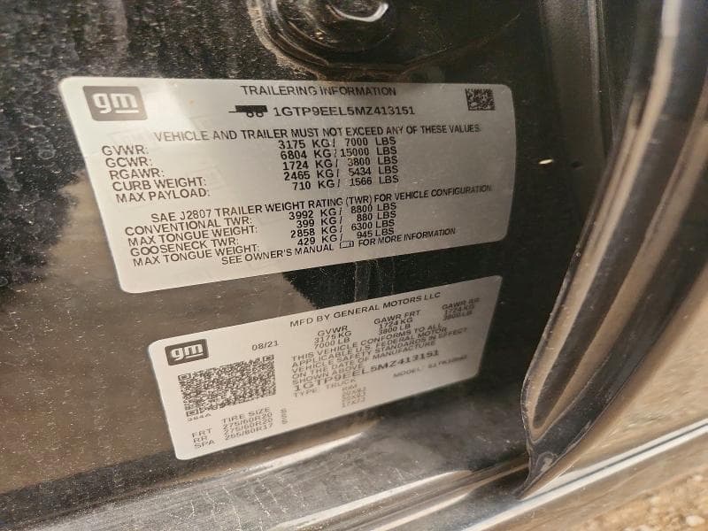 2021 GMC SIERRA K1500 AT4 K1500 AT4 12