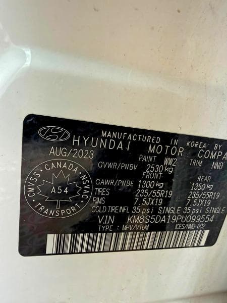 2023 HYUNDAI SANTA FE LIMITED LIMITED 10