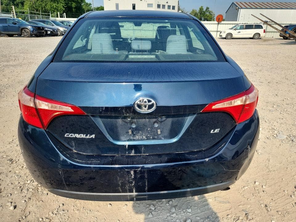 2019 TOYOTA COROLLA LE LE 6