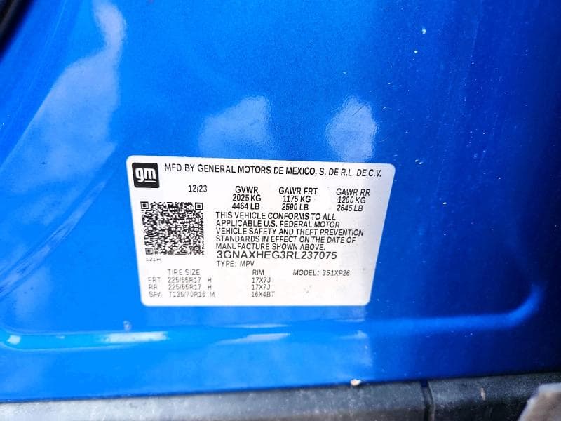 2024 CHEVROLET EQUINOX LS LS 12