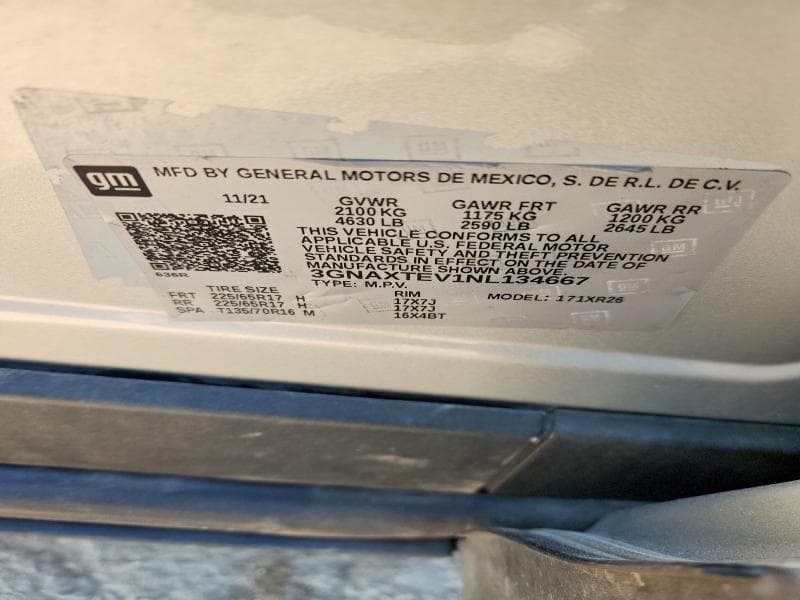 2022 CHEVROLET EQUINOX LT 12